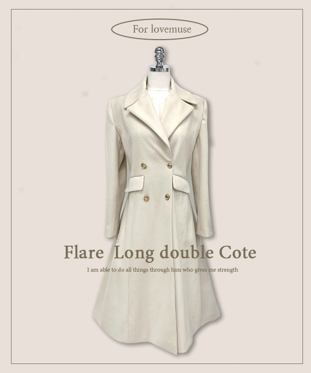 [HighQuality/Department Store Delivery ෆ] Diorin Lady Long Coat, ct